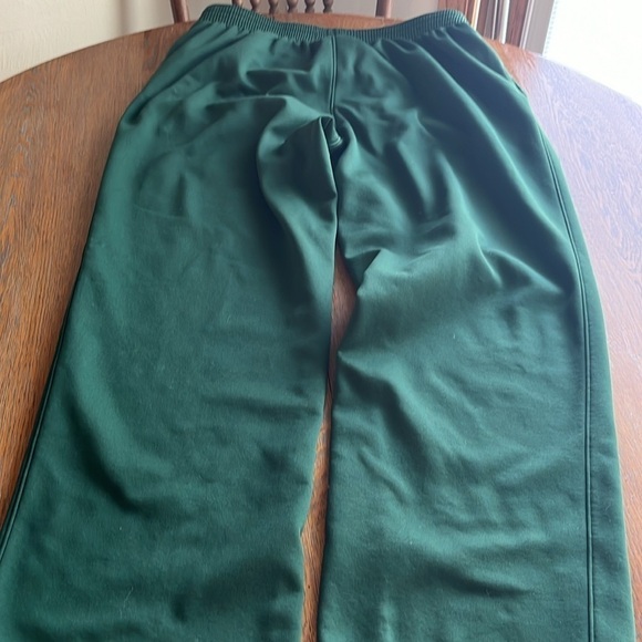 Under Armour UND North Dakota Sweatpants Green Loose Size XL Side Pockets - Picture 7 of 12